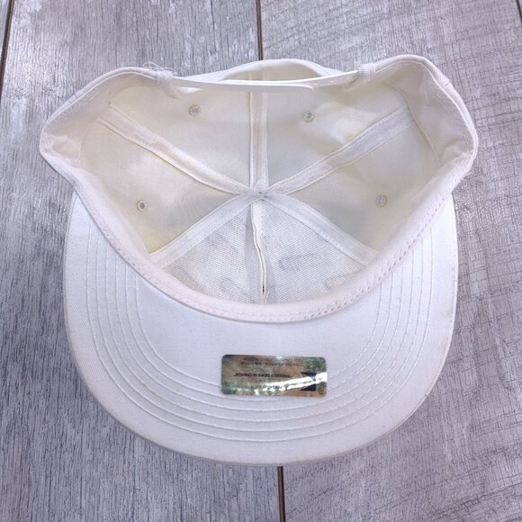Vintage K-Brand Cayuga Speedway Auto Trucker Hat Cap White Canada Made Baseball - Picture 5 of 7